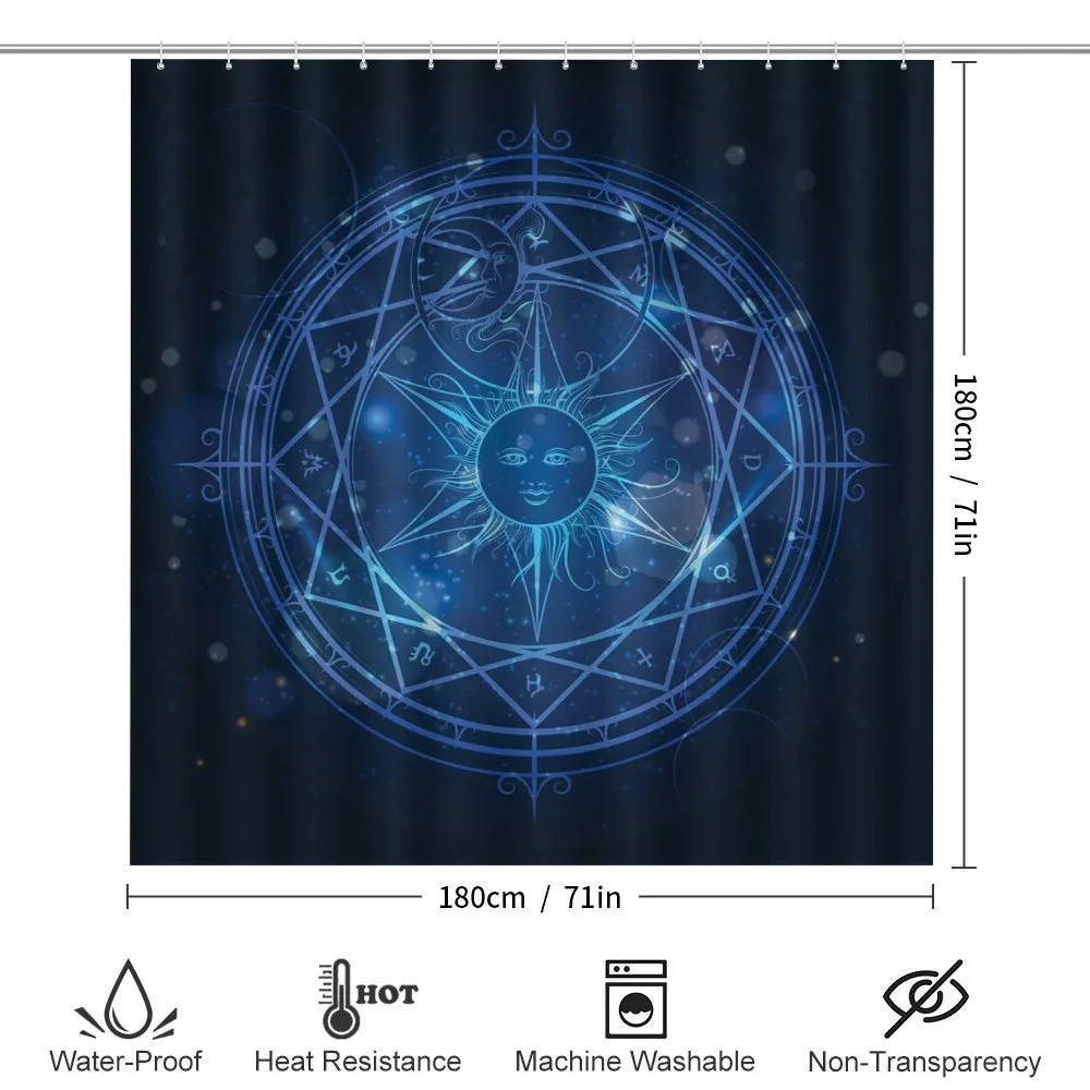 Alchemy Magic Circle Sun Face — Detail 2