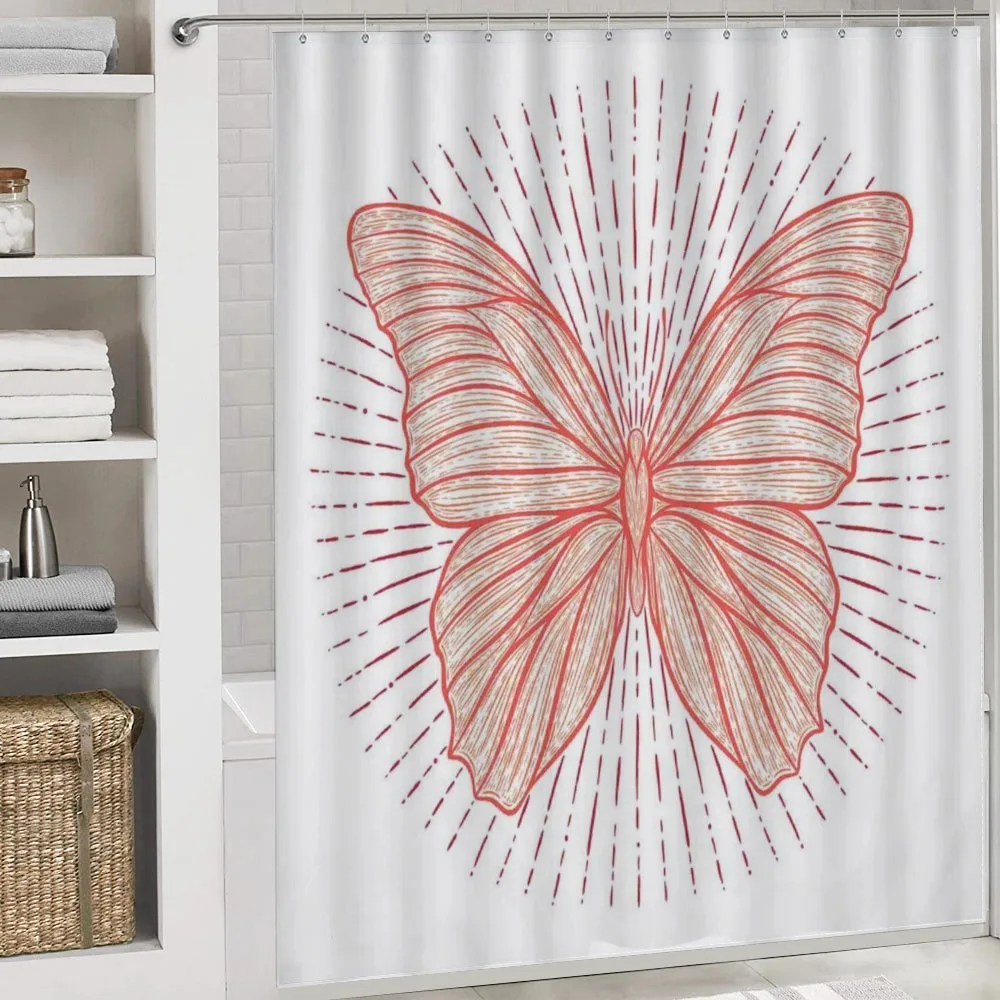 Butterfly Doodle Sunburst — Detail 4