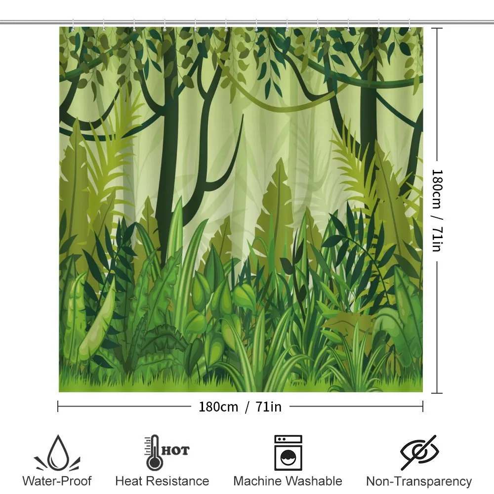 Cartoon Rainforest — Detail 2