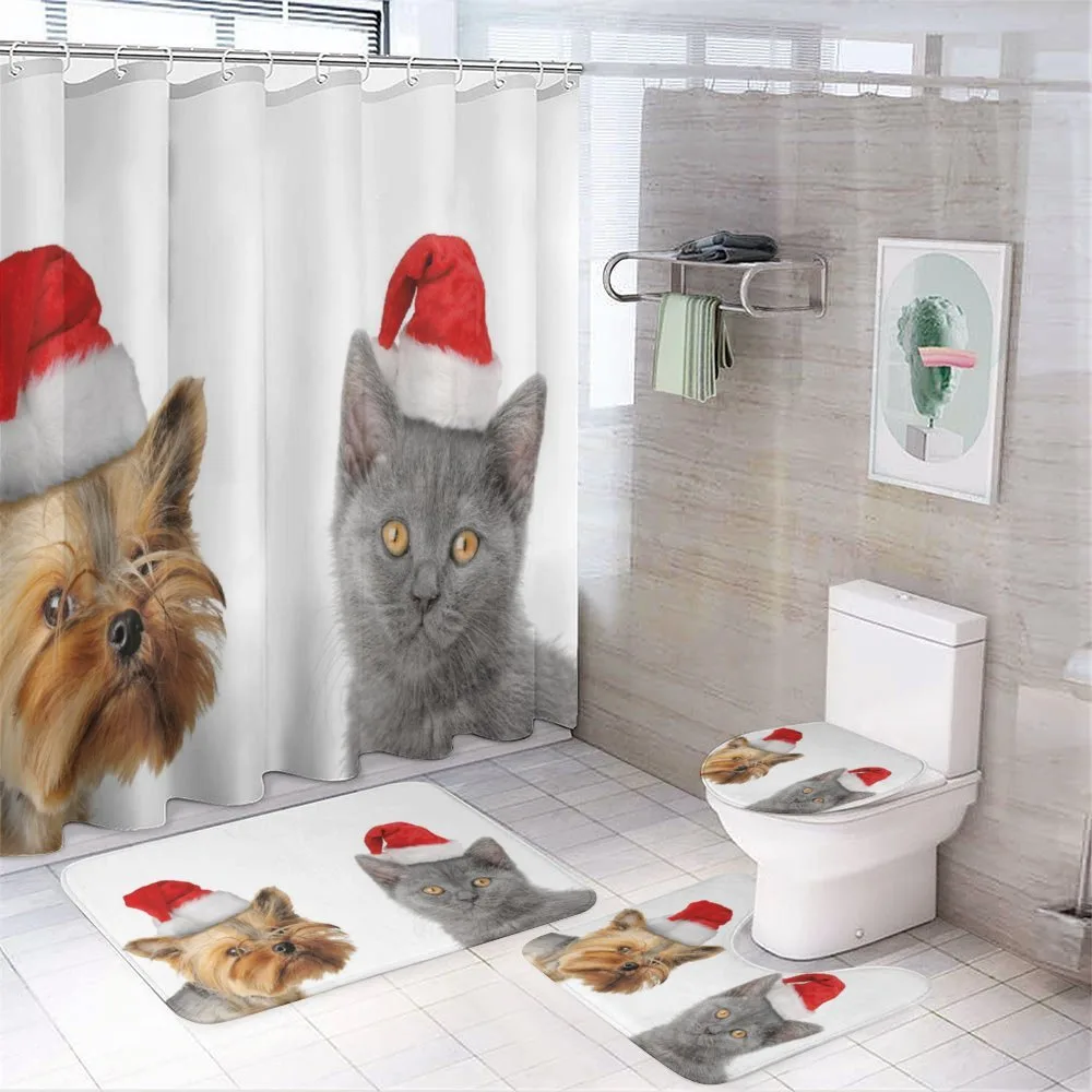 Cat Dog Xmas Hats — Your design