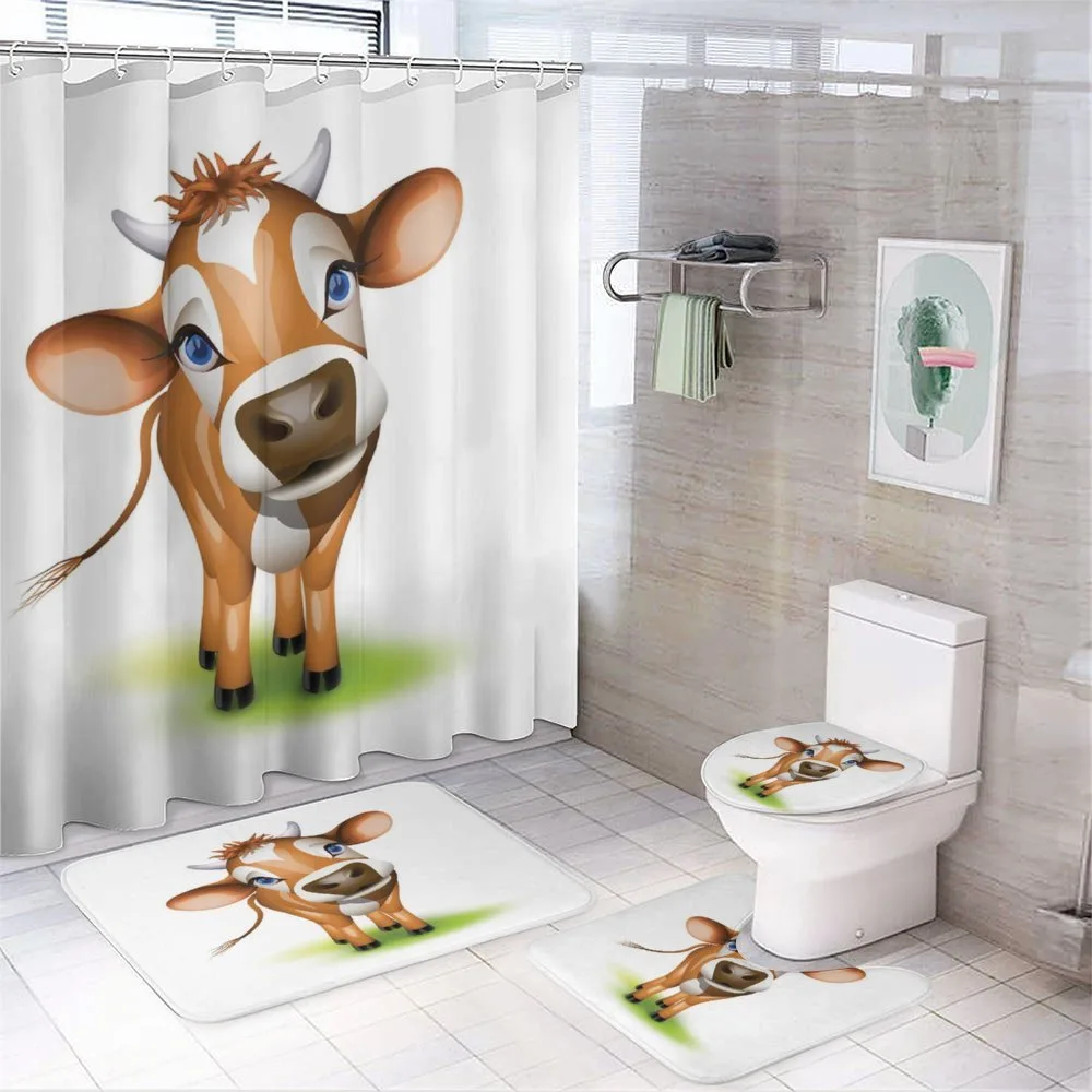 Cow with Blue Eyes Grass — Your design
