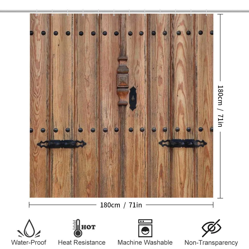 Door with Iron Detail — Detail 2