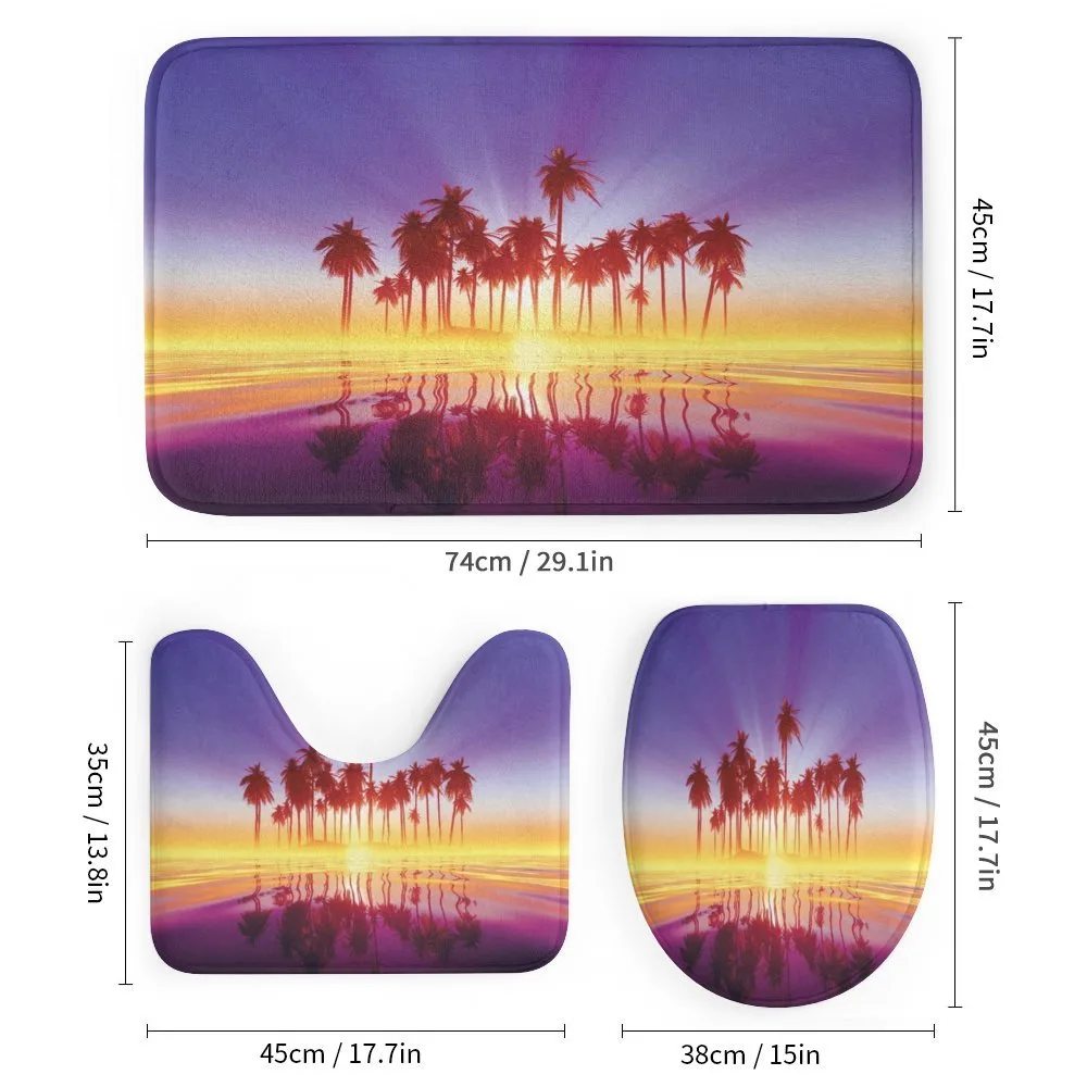 Dramatic Background Palm Trees — Detail 1