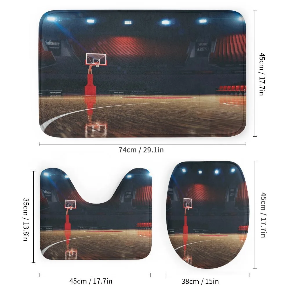 Empty Basketball Court — Detail 1