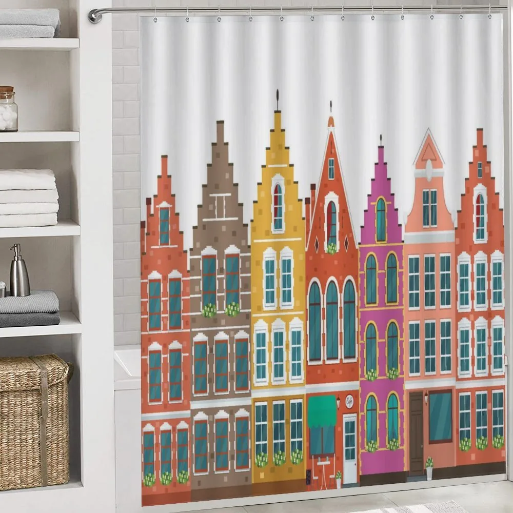 European Colorful Houses — Detail 4