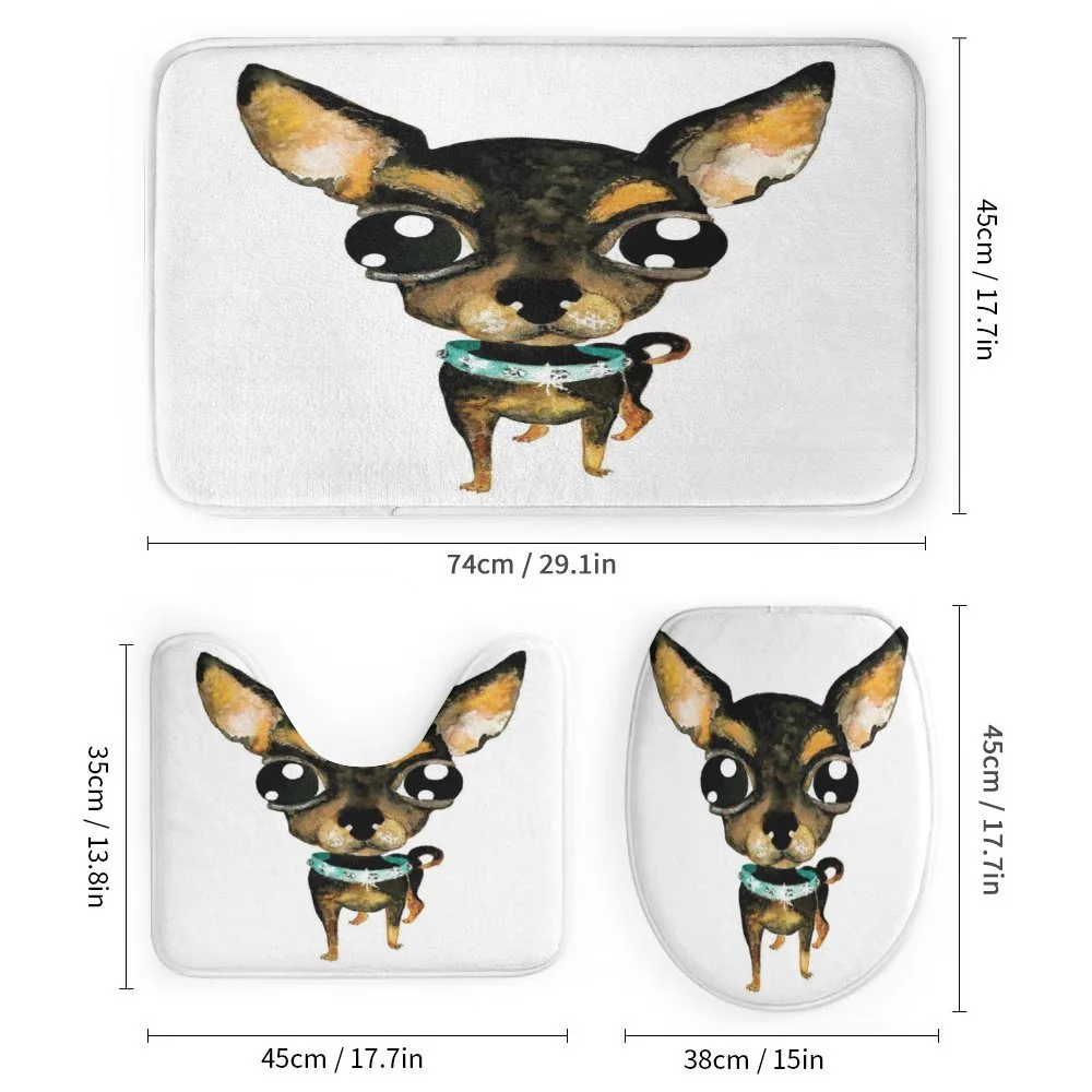 Gem Collar Big Eyed Dog — Detail 1