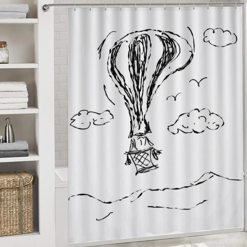 Hot Air Balloon Clouds — Detail 4