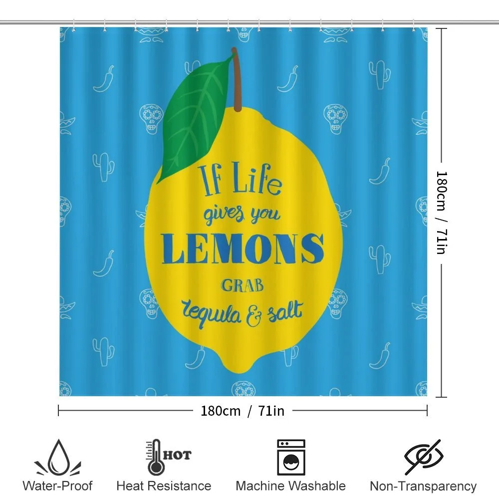 Mexican Words on Lemon — Detail 2