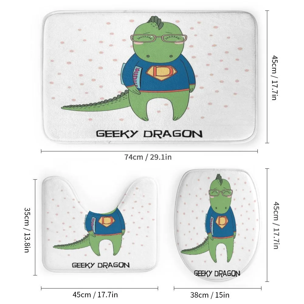 Nerd Dragon and Comic Book — Detail 1