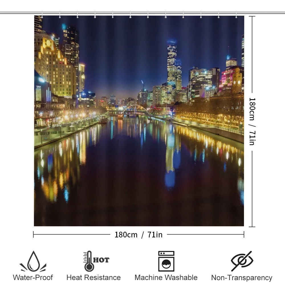 Night in Melbourne River — Detail 2