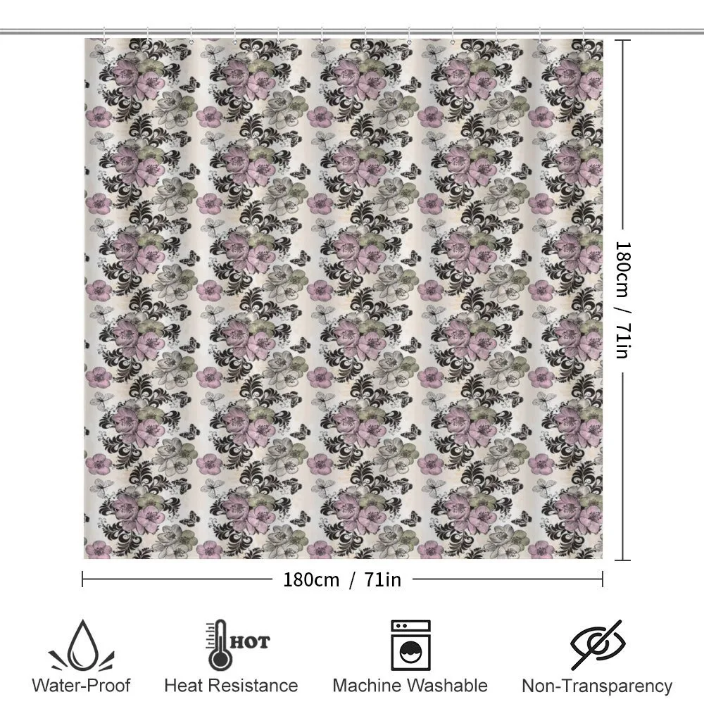 Nostalgic Floral Pattern — Detail 2