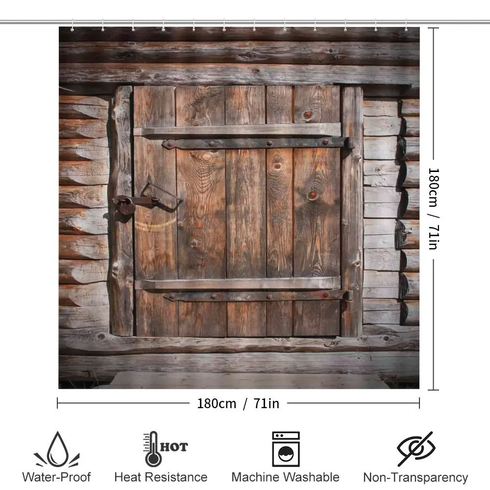 Rustic Wooden Door — Detail 2