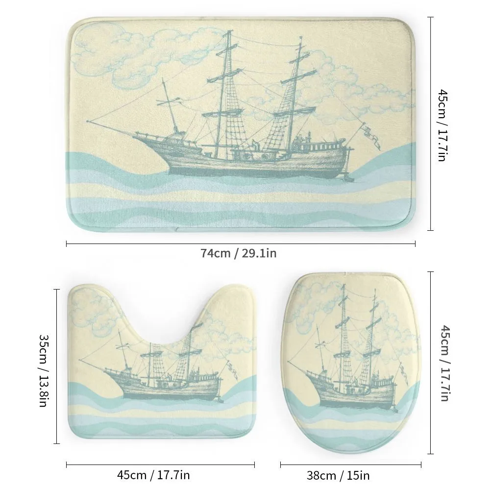 Ship Waves Clouds — Detail 1