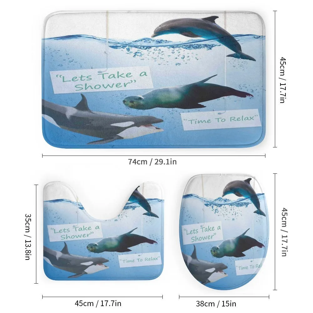 Whale Dolphin and Seal Sea — Detail 1