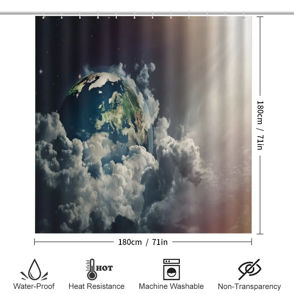 Abstract Planet Clouds — Detail 2