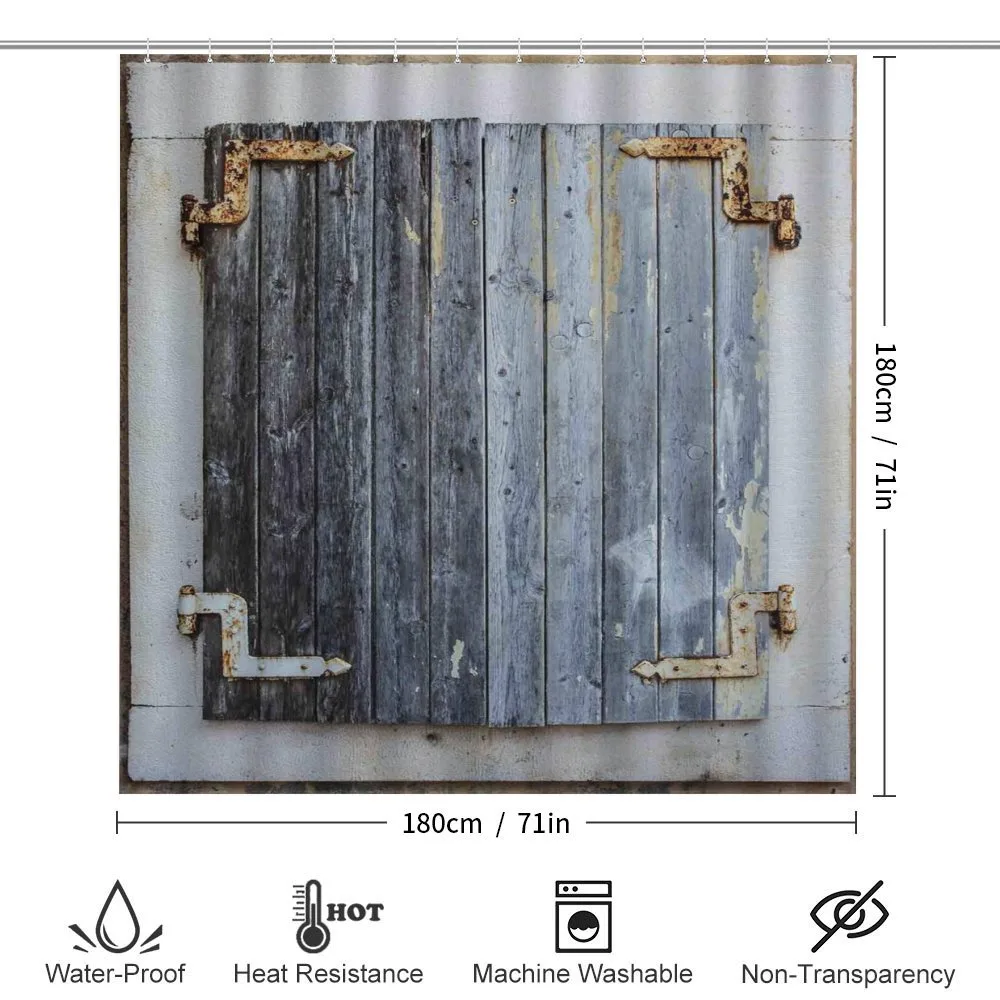 Antique Wooden Window — Detail 2