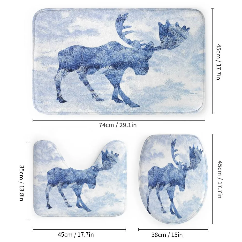 Blue Winter Antlers Tree — Detail 1
