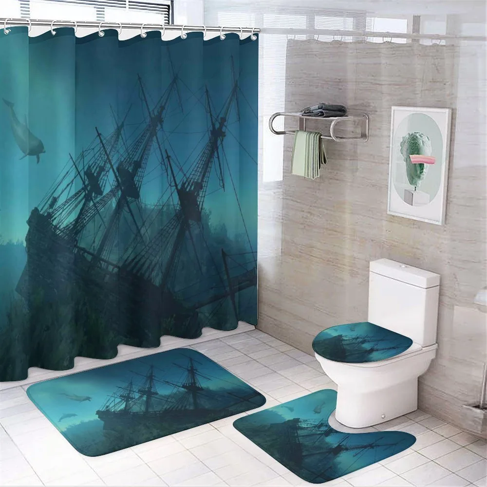 Dolphins Ship Sea — Your design