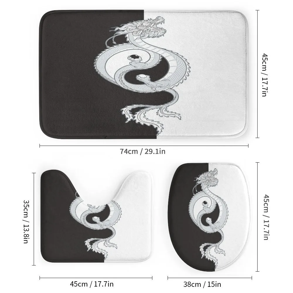 Dragon with Yin Yang — Detail 1