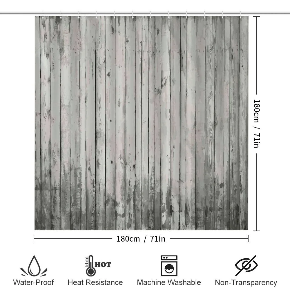 Grunge Art Vertical Planks — Detail 2