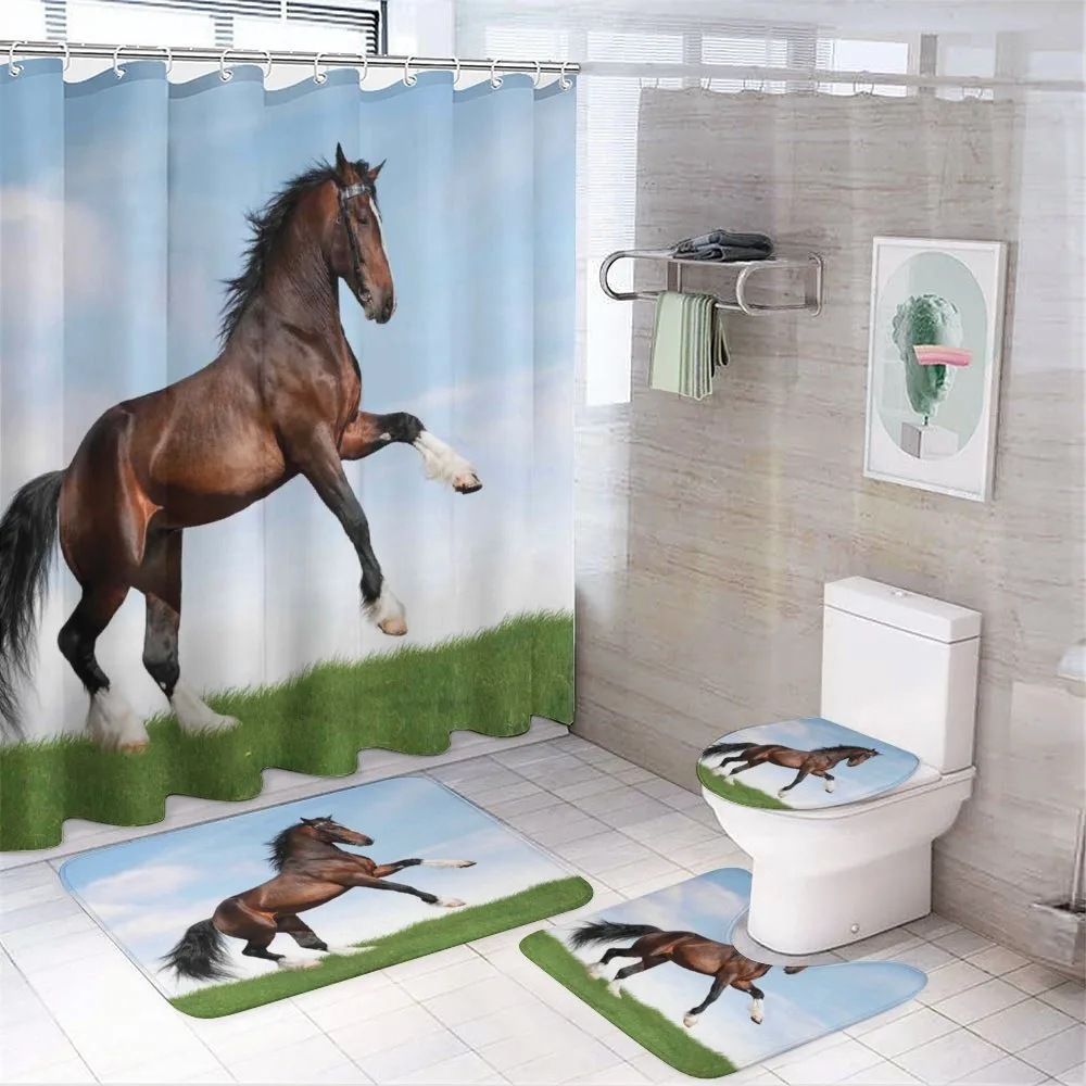 Horse Pacing on Grass — Your design