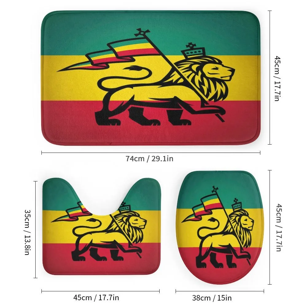 Judah Lion Rastafari Flag — Detail 1