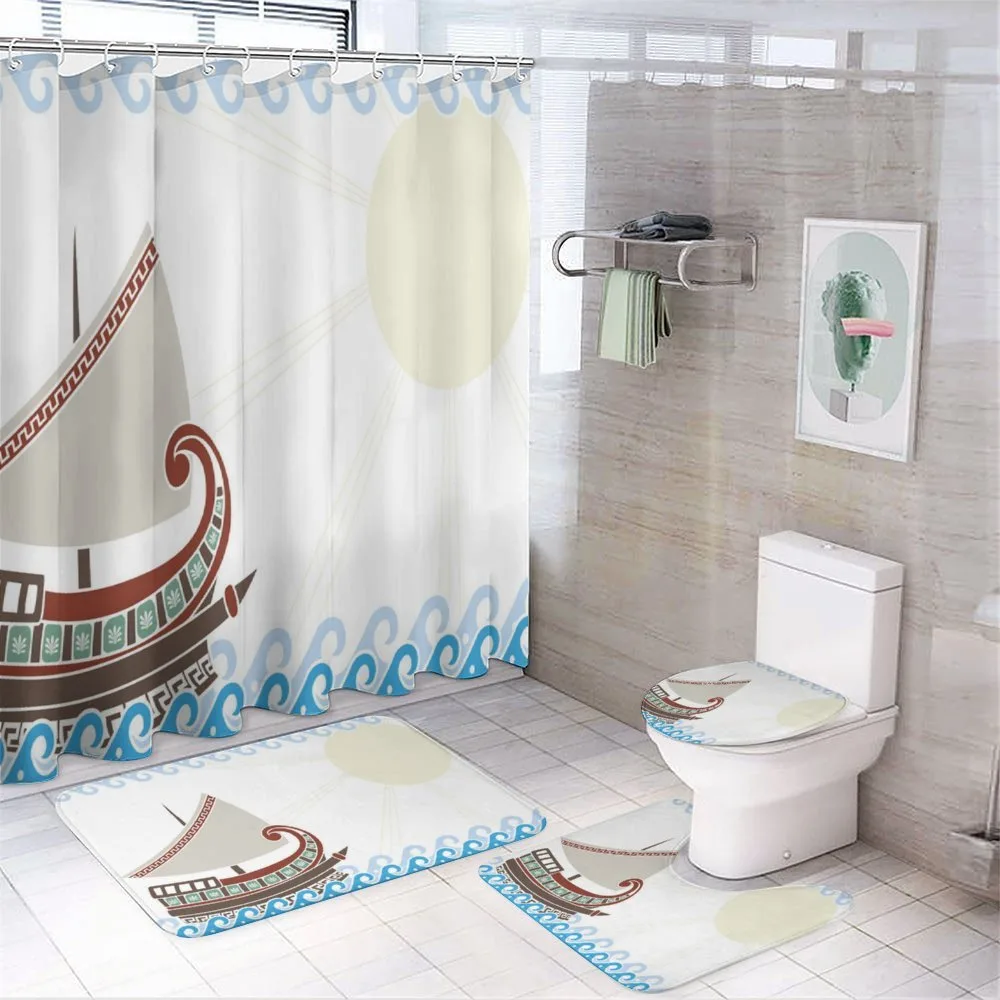 Ornate Greek Ship — Your design