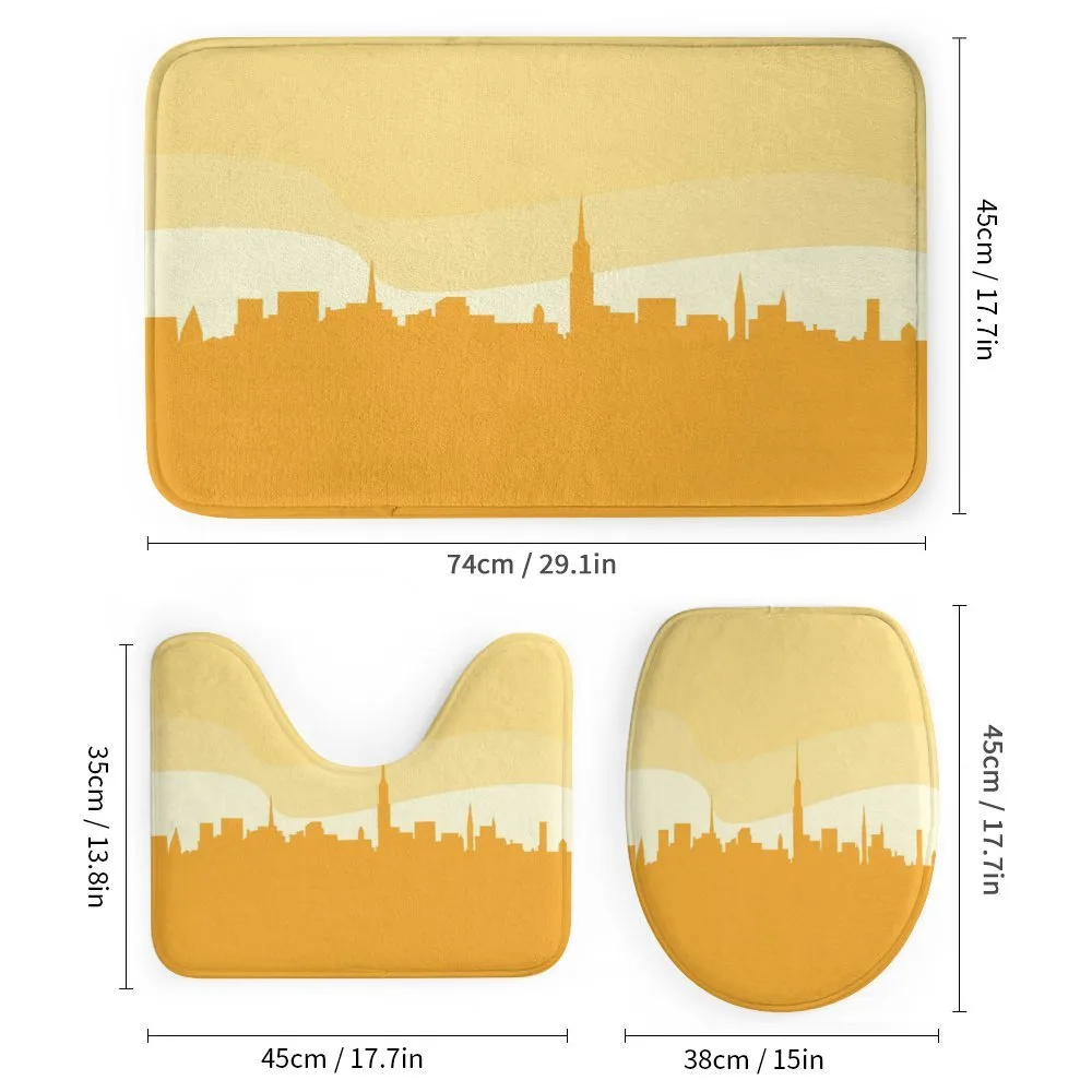 Panoramic Silhouette Cityscape — Detail 1