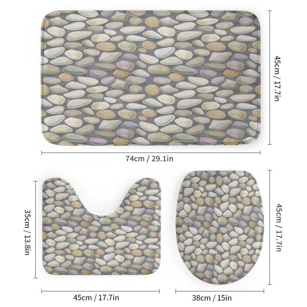 Pebble Stonewall — Detail 1