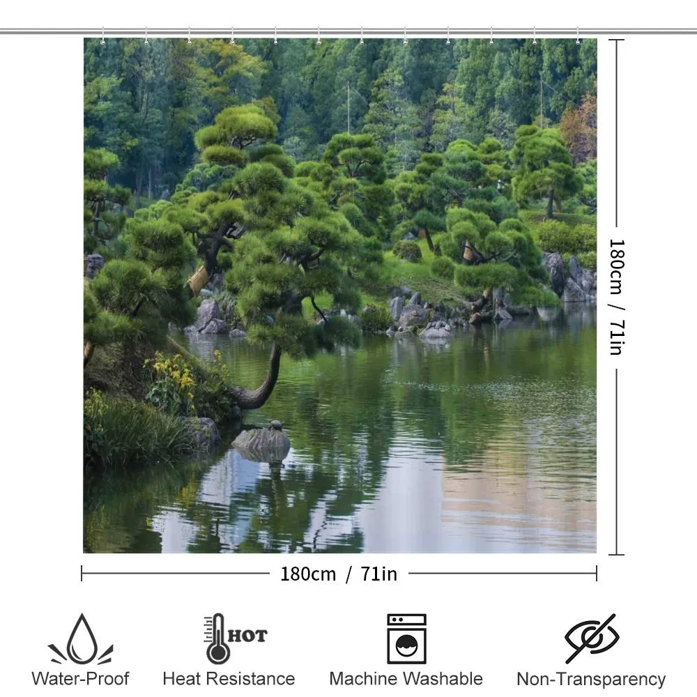 River Landscape Trees — Detail 2