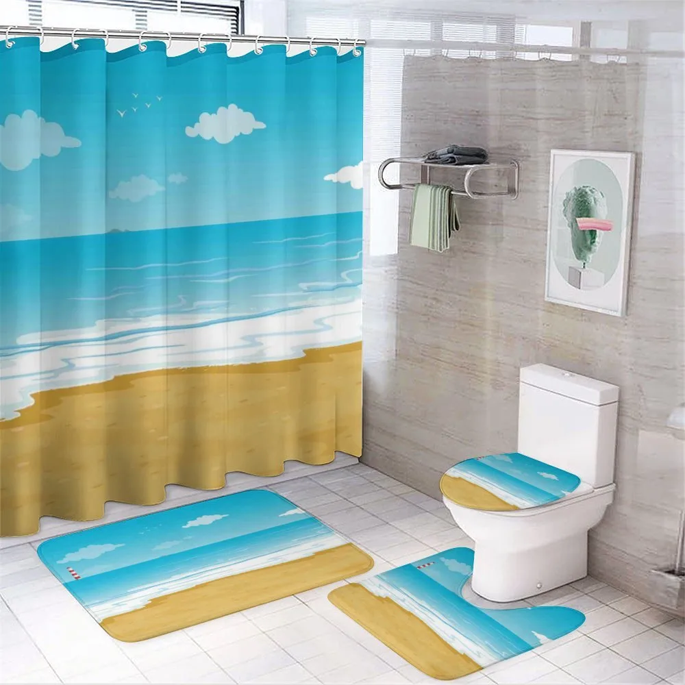 Sandy Beach Ocean — Your design