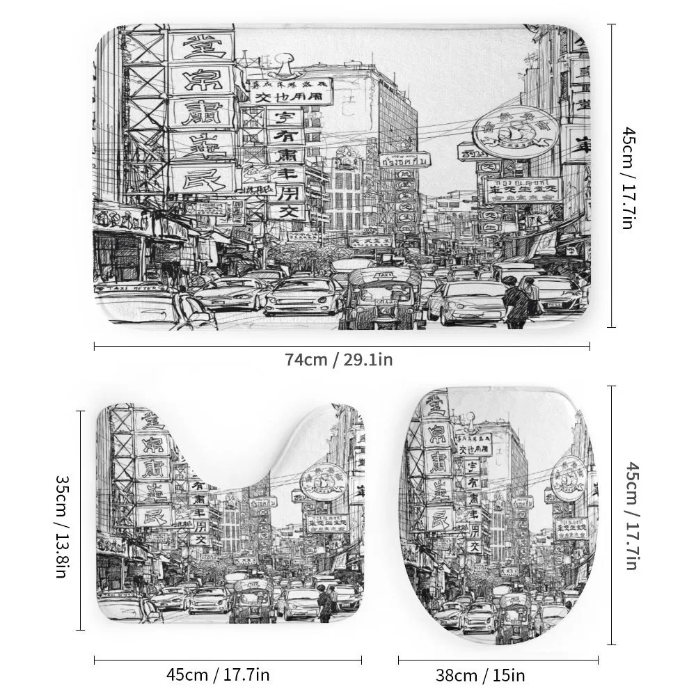 Street in Chinatown — Detail 1