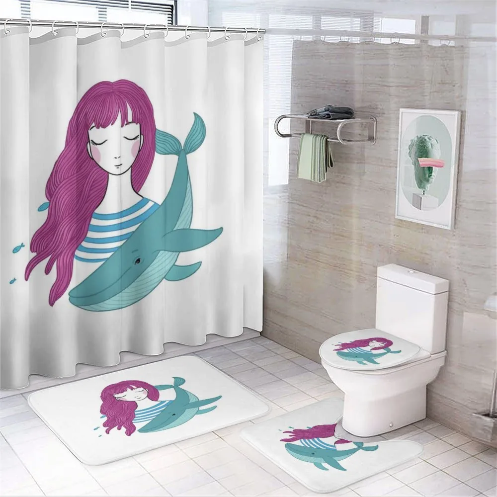 Teen Girl with a Whale — Your design