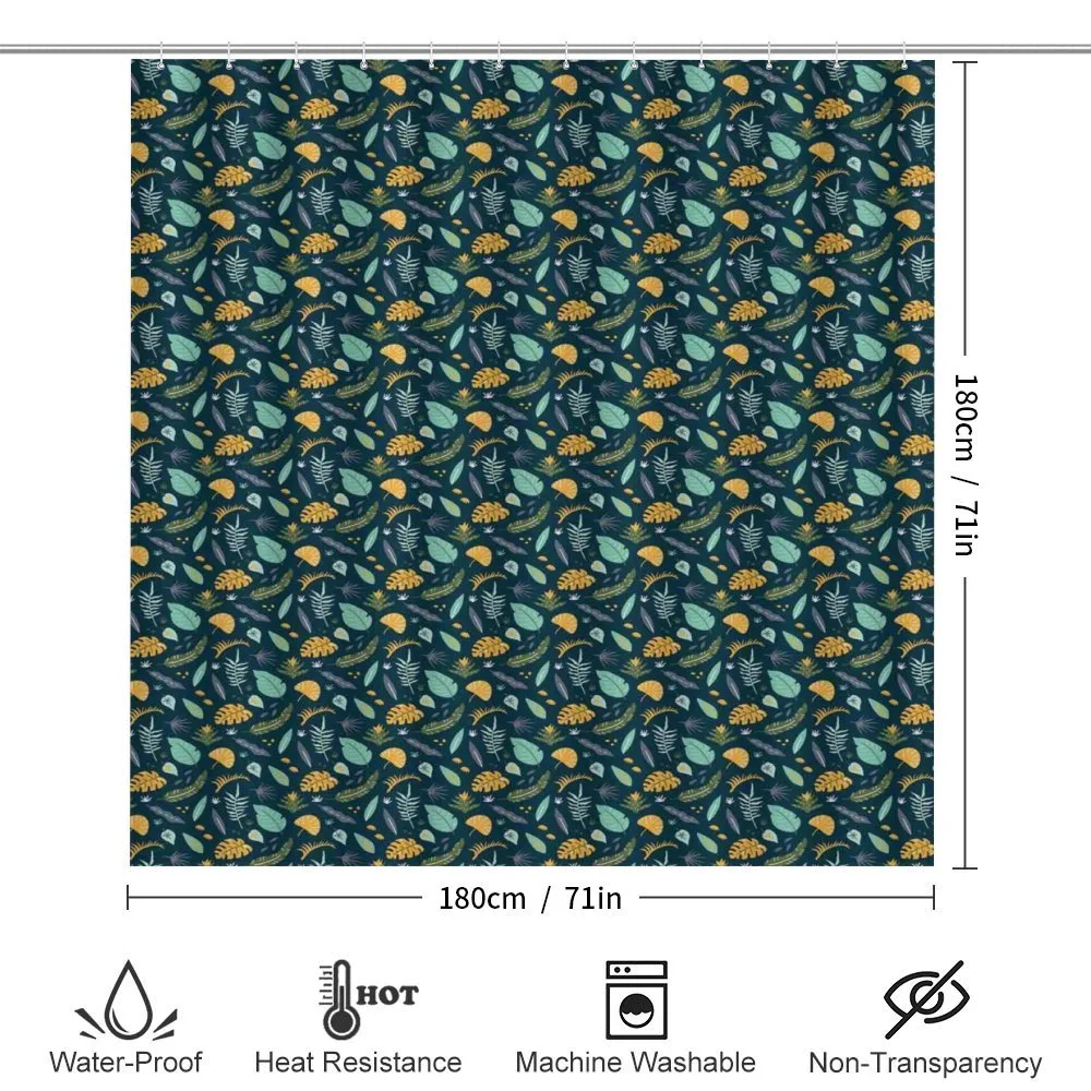 Tropical Plants Pattern — Detail 2