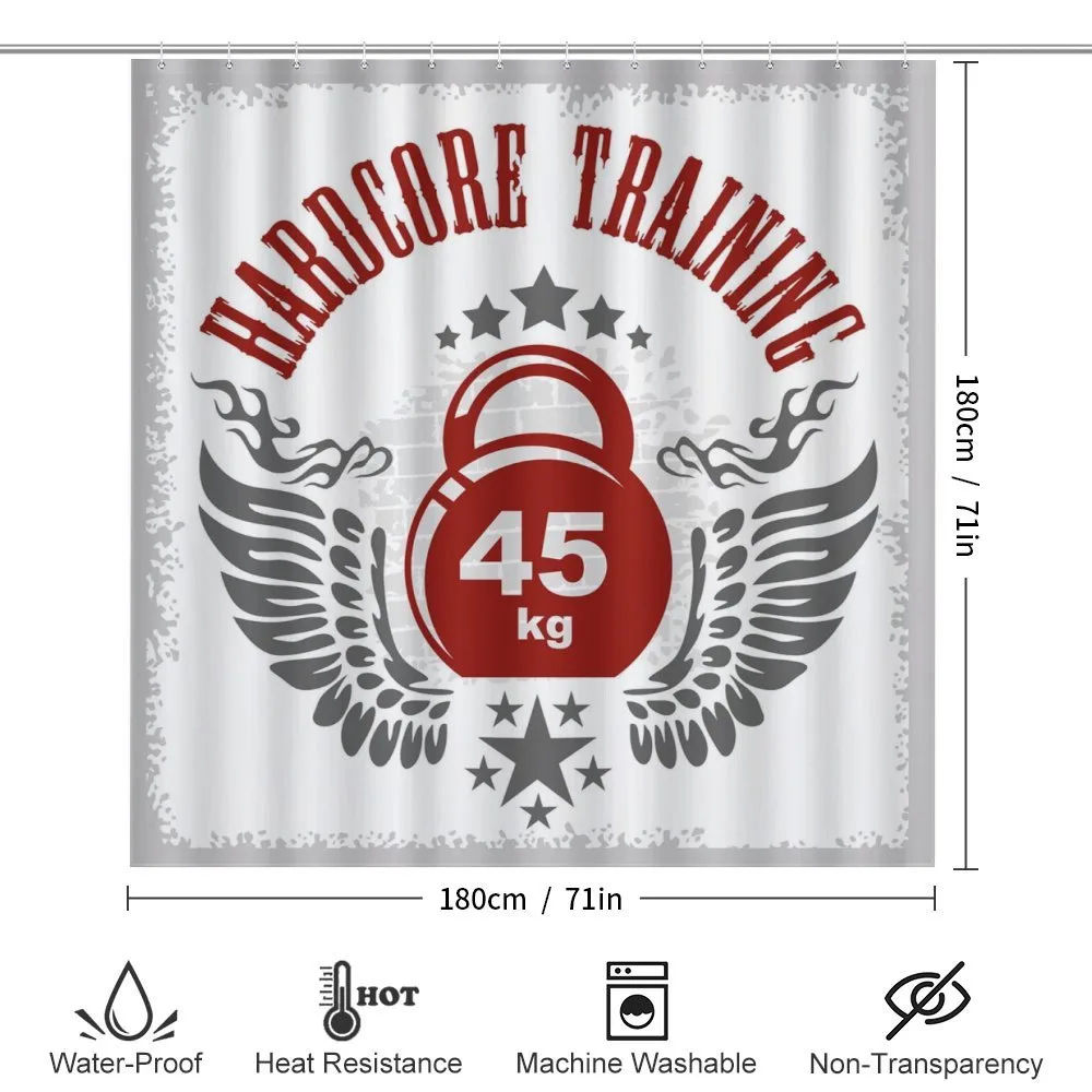 Vintage Gym Emblem — Detail 2