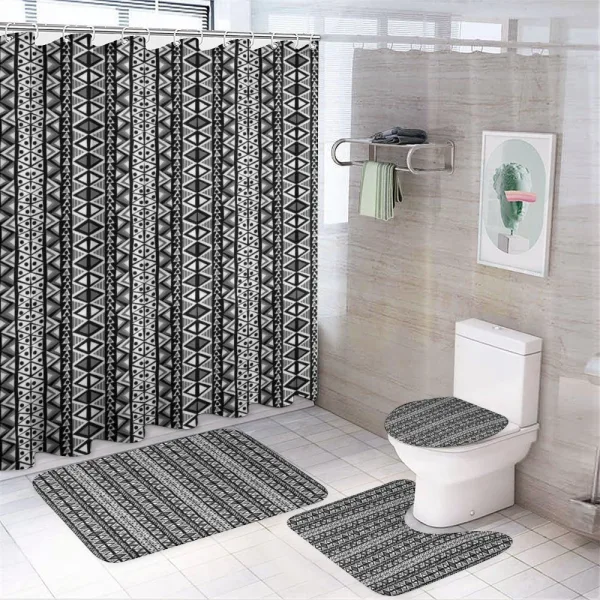 Boho Aztec Style on a shower curtain