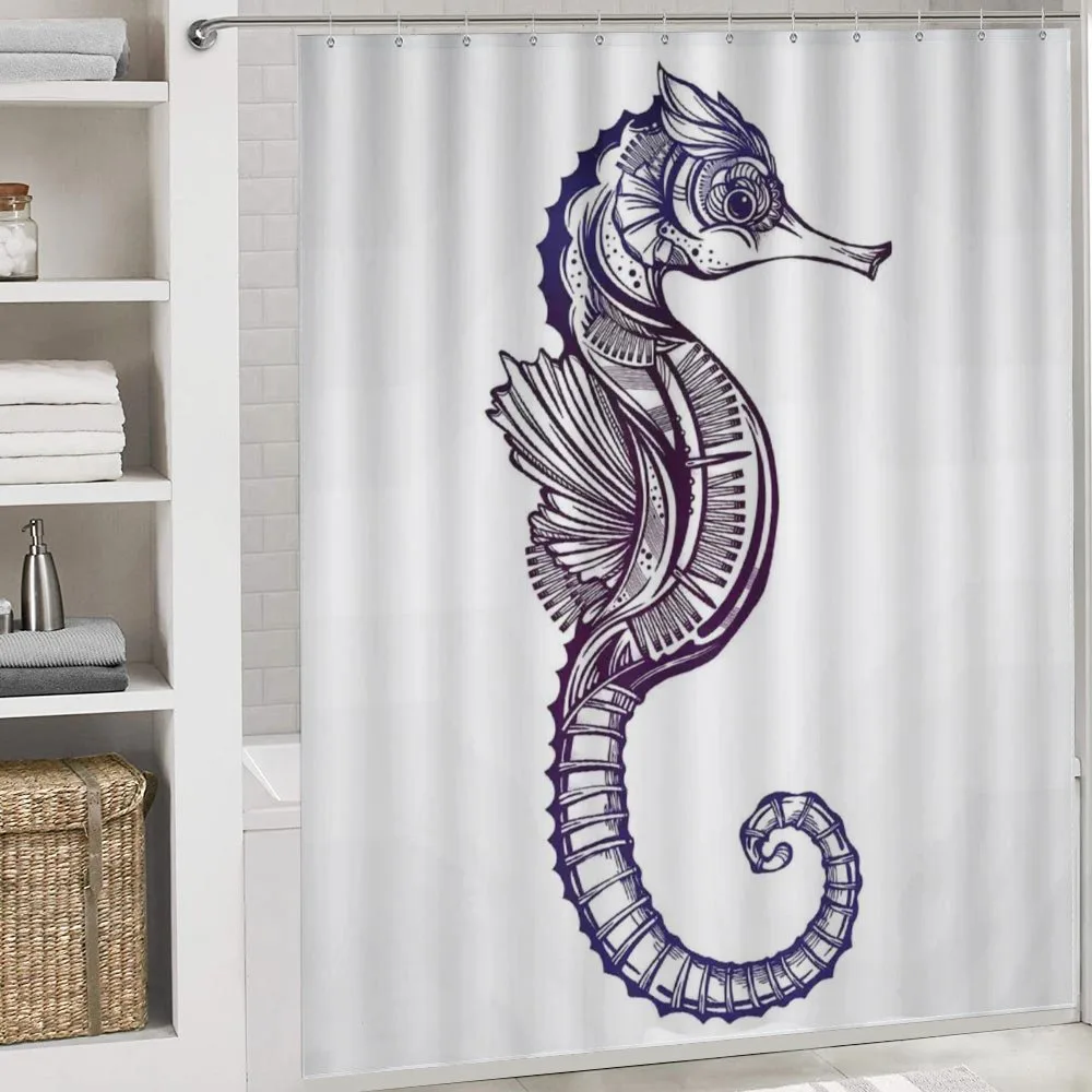 Boho Seahorse Tattoo — Detail 4