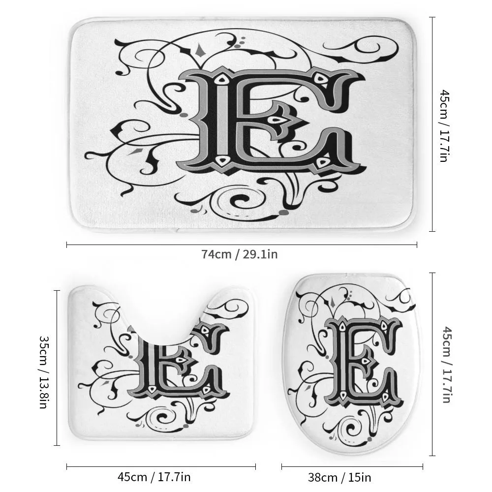 Capitaized Sign Swirls — Detail 1