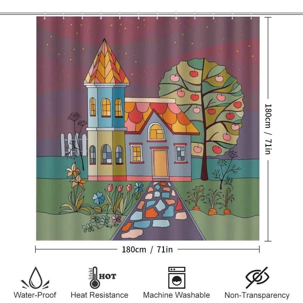 Country House with a Garden — Detail 2