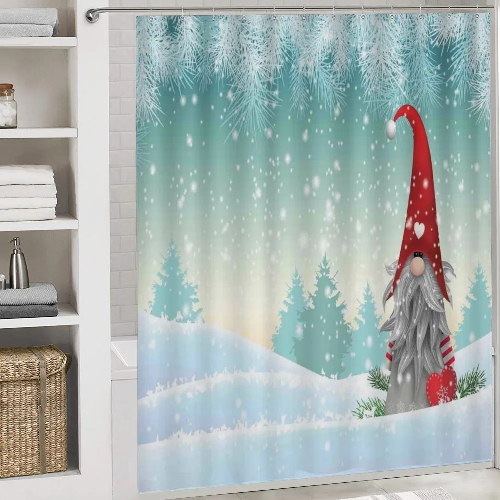 Elf Tomte Standing on Snow — Detail 4