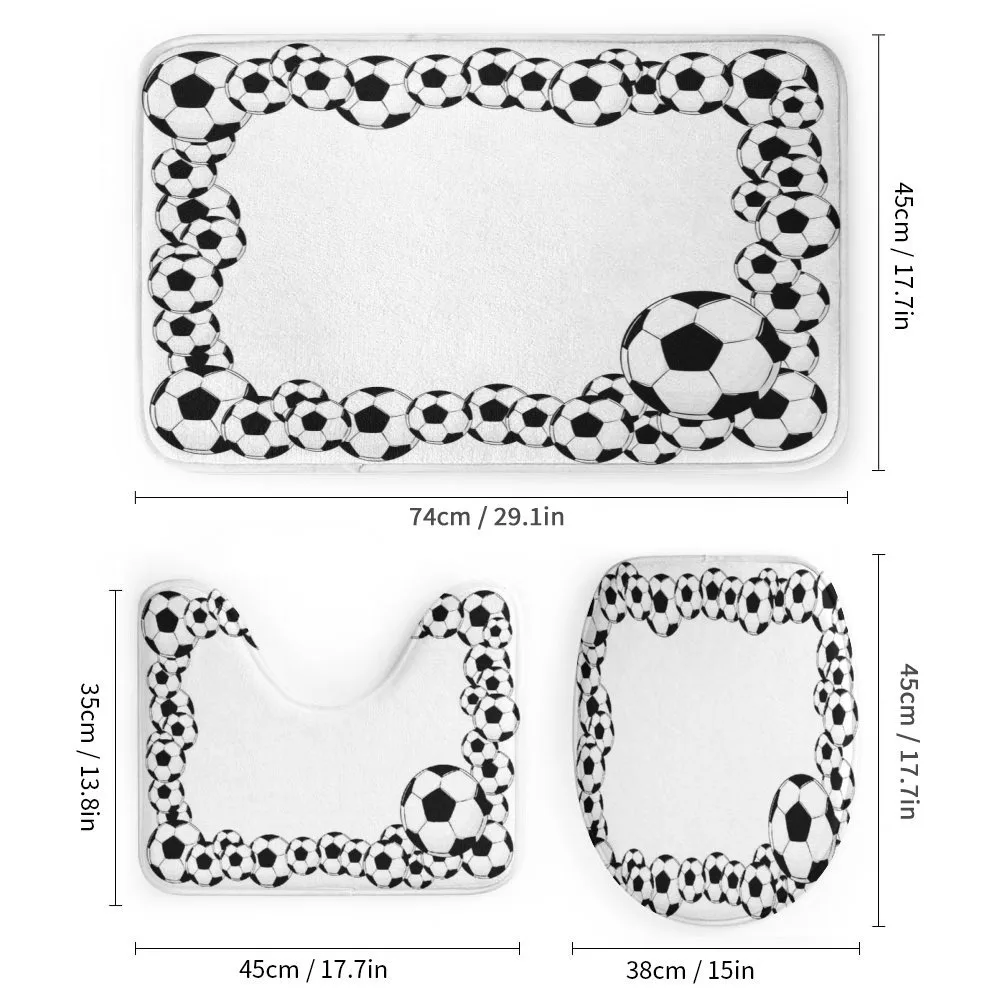 Football Frame Pattern — Detail 1