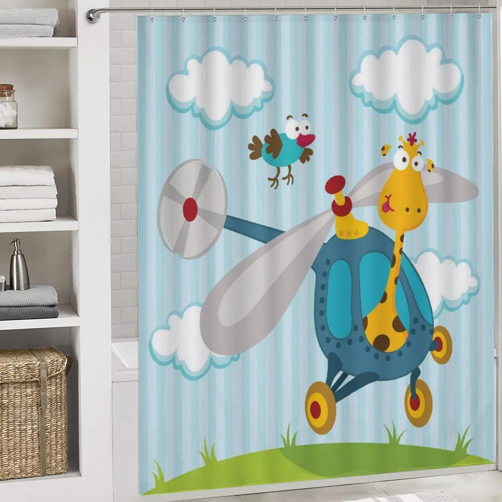 Funny Giraffe and Bird — Detail 4