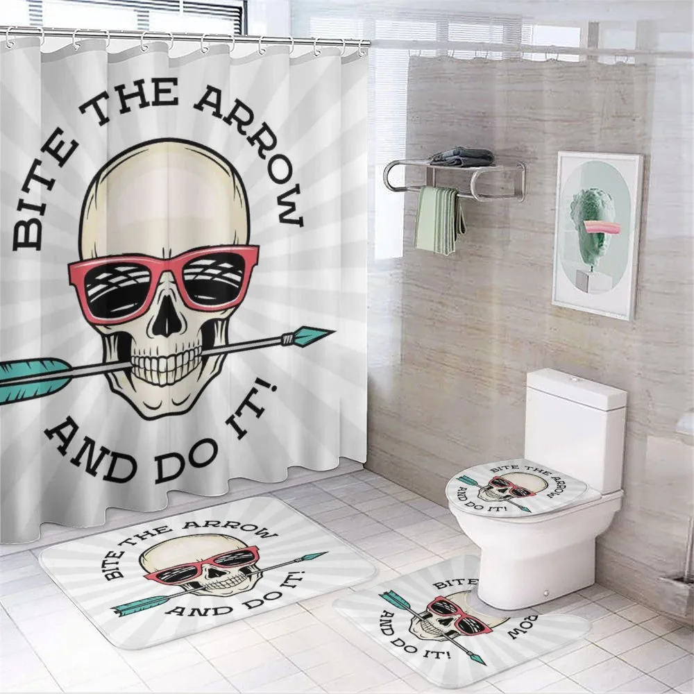 Hipster Skull Pop Art — Your design