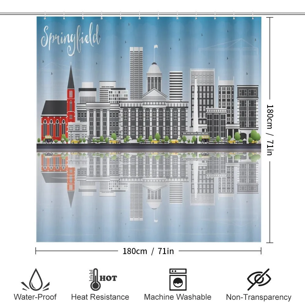 Modern Springfield Skyline — Detail 2