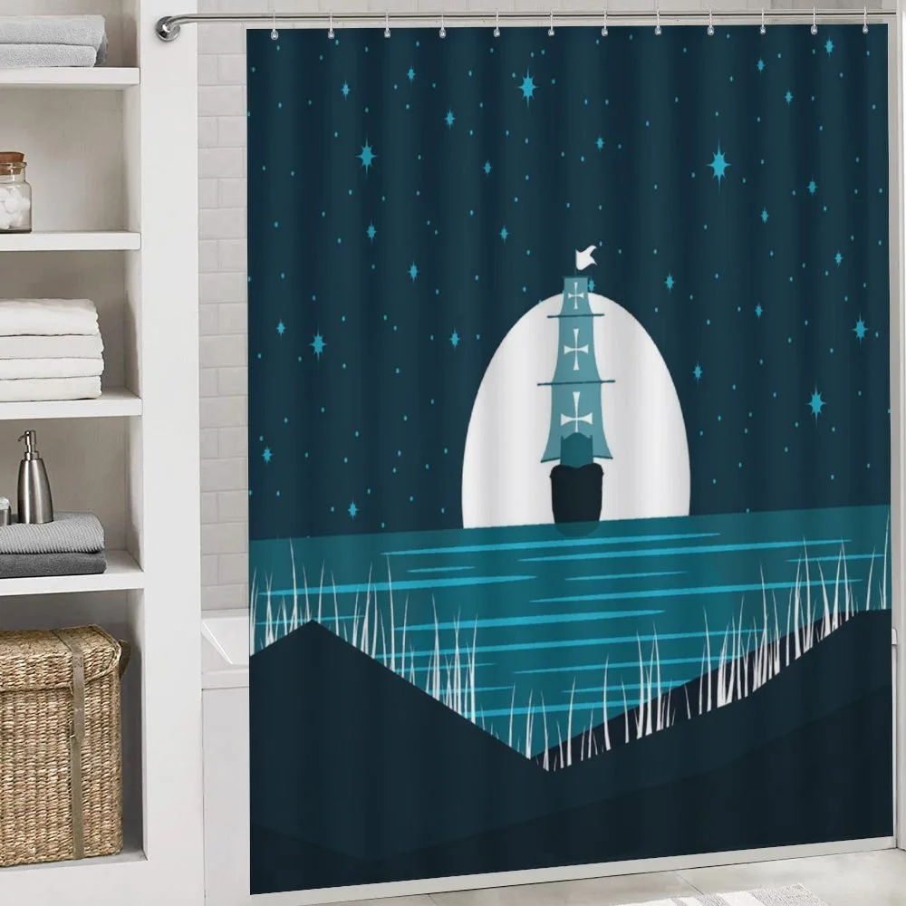 Moonlight on Water Ship — Detail 4