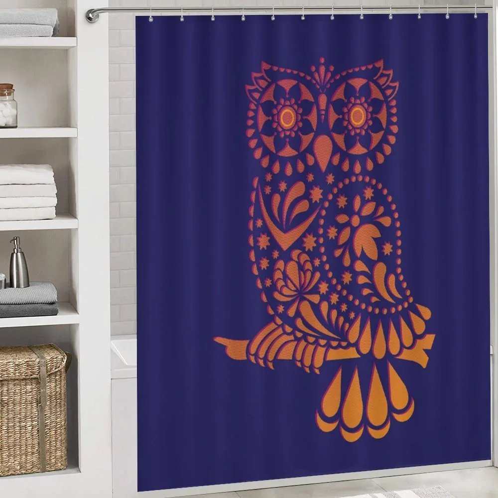 Ornamental Vintage Owl — Detail 4