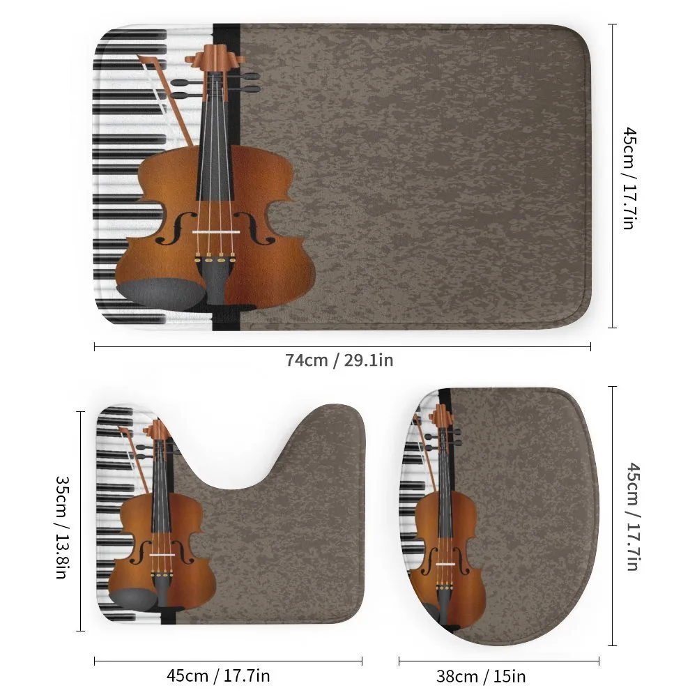 Piano and Violin Grunge Art — Detail 1