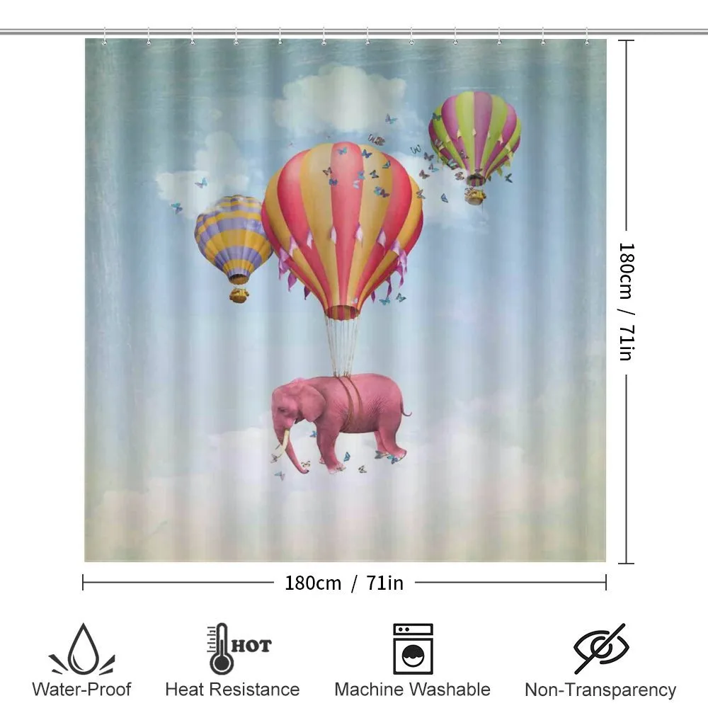 Pink Elephant in Sky — Detail 2