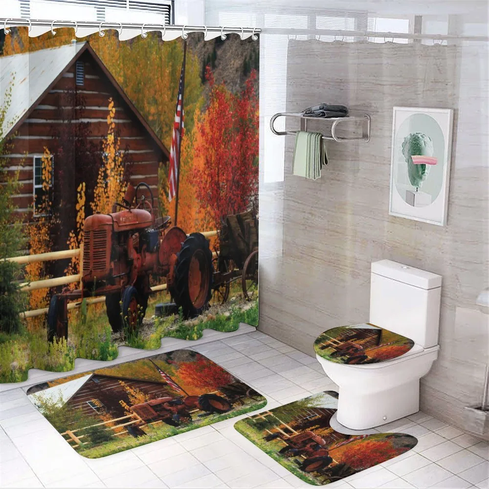 Rustic Cabin with Tractor — Your design