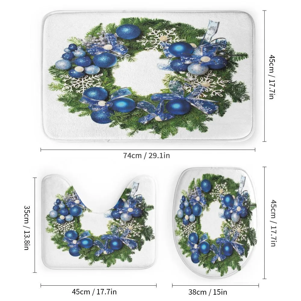 Snowflakes Wreath Ornate — Detail 1